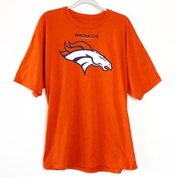 Denver Broncos Tee 2XL Thomas 88 Team Apparel Cotton Short Sleeve - Picture 1 of 3